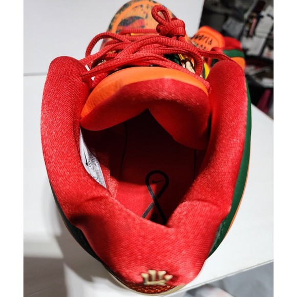 New Nike Kyrie Infinity 1 World 1 People Orange Green DO9614-800 Men’s Size 10 - Picture 5 of 8